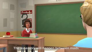 AGK misbehaves at the assembly/Grounded