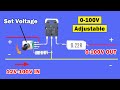 Dc voltage adjustable power supply diy dc voltage controller 8a