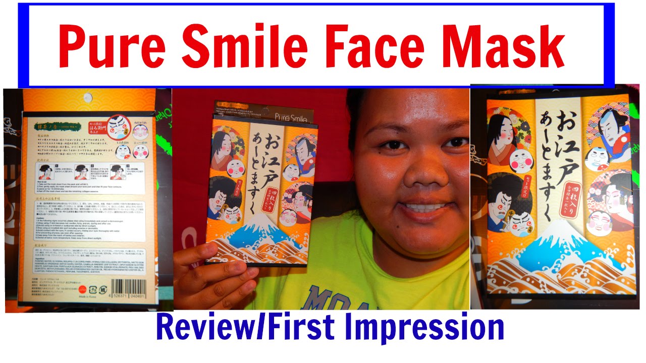 Pure Smile Face Mask | Review & First Impressions subscribe globe and mail