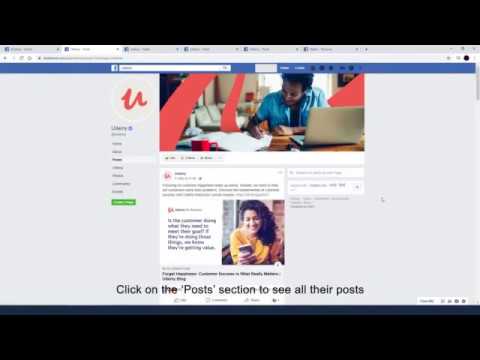 How to create a post on a Facebook page - YouTube
