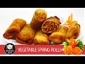 Veg Spring Roll | Home Made Spring Rolls | With  Madhuras Recipe | Ep - 652