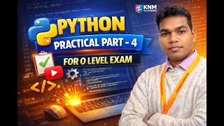O Level Python Practical Class 🔥 | Exam Oriented | Part 4
