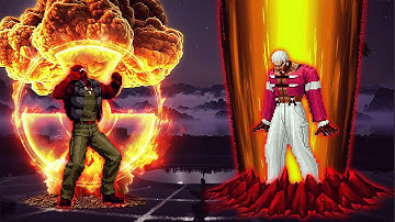 [KOF Mugen] Nuclear Ralf Vs D. Rhythm Yashiro Team