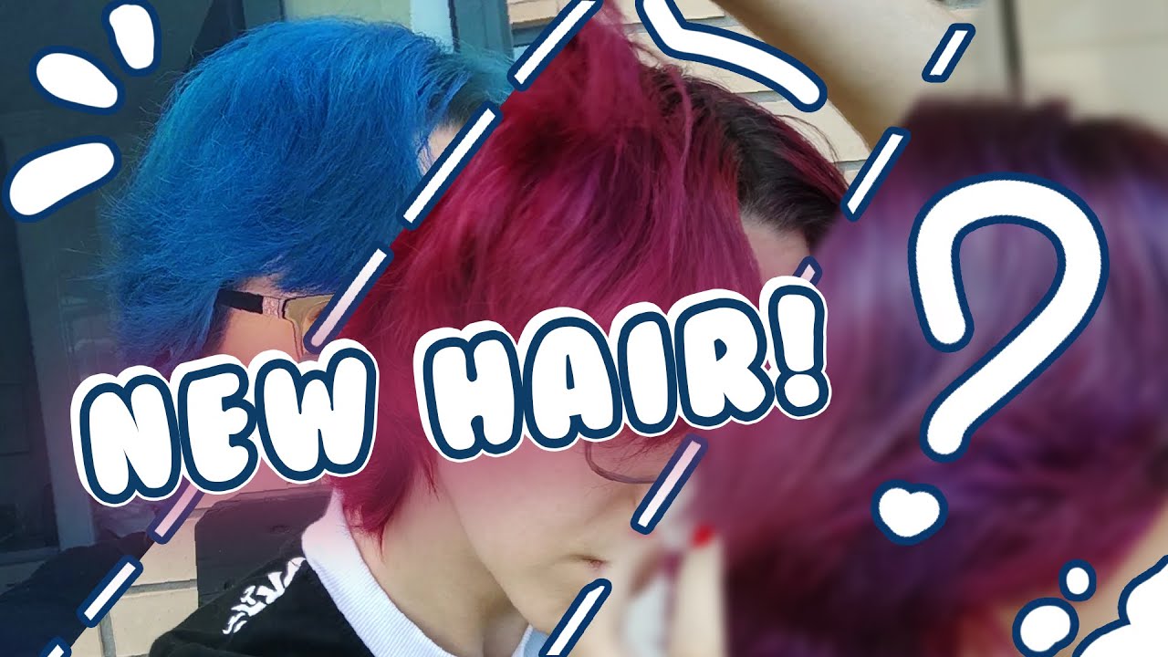Blue Hair to Red Transformation | At-Home Manic Panic Hair Dye Results