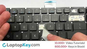 Acer Predator Keyboard Keys Repair Installation 17 G9-791 13N0 EG5P