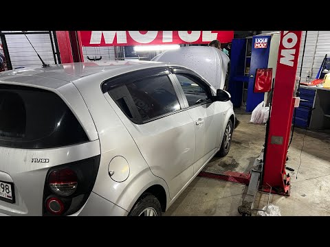 Замена масла в акпп Chevrolet Aveo t300 Gm 6t30