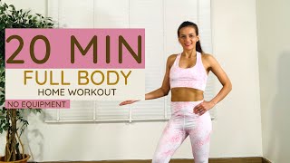 20 Minute Full Body Home Workout  (No Equipment) screenshot 4