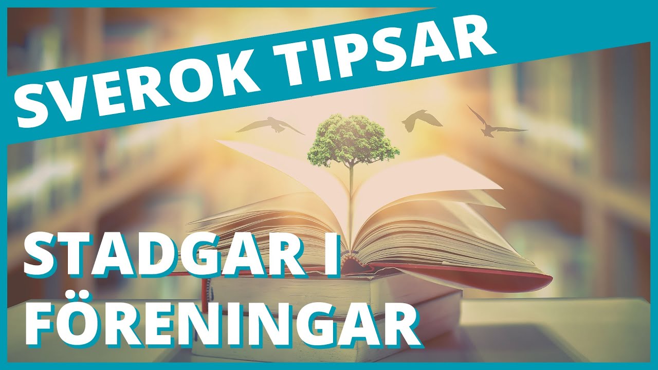 Stadgar i ideella föreningar