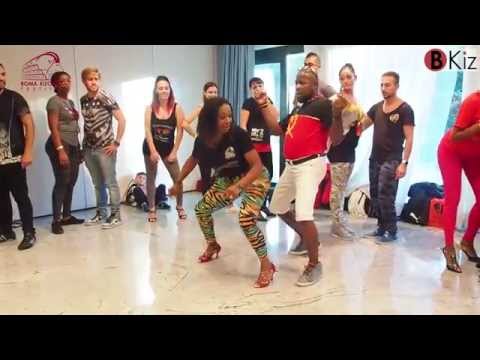 PETCHU & VANESSA explanations semba show ROMA KIZOMBA FESTIVAL 2015