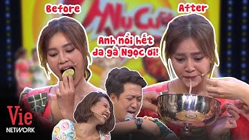 Lan Ngọc chơi lớn dồn 12 miếng chanh vô miệng và cái kết chua lè chua lét | 7 Nụ Cười Xuân