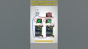 Motor Forward/Reverse Control with Self-lock & Mutual-lock