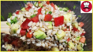 Barley Salad Recipe | Healthy Recipe | Quick Barley Salad recipe by Family Cooking