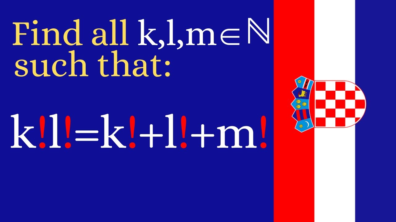Croatian Mathematical Olympiad | 2005 Q11.1 - YouTube