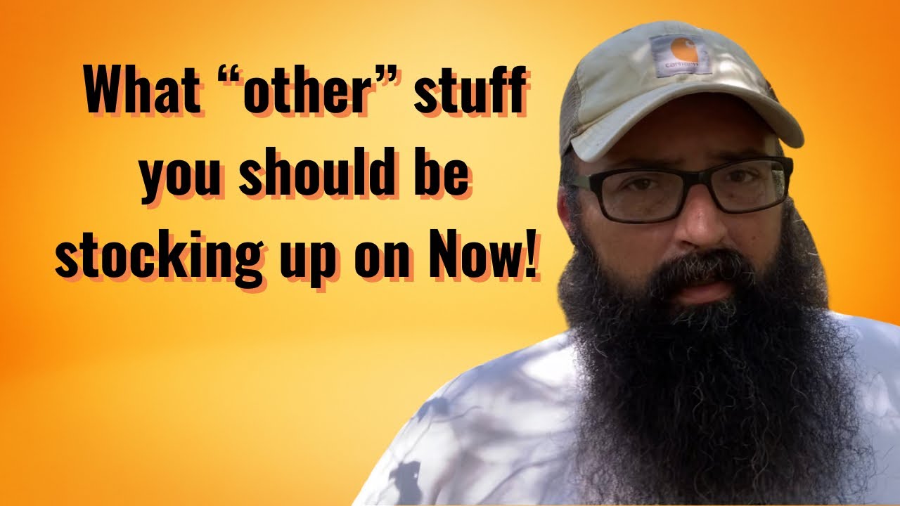 The “other” stuff you should be stocking up on now! YouTube