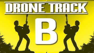 Drone Jam Track In B | Practicing Seven Harmonic Minor Modes