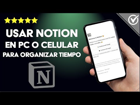 ¿Cómo aprender a usar NOTION en mi PC o celular? - Administración del tiempo