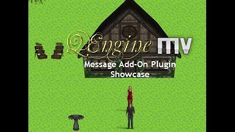 RPG Maker MV Plugins: QEngine Showcase #1 - Message Add-On