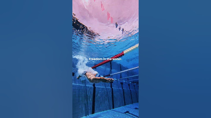 To Swim Is To Be Free