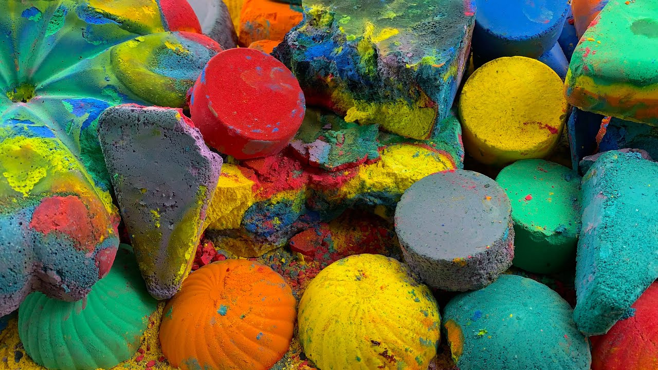 Hello with COLOURFUL Zebra Crush; Oxichalk and Iron Oxide Chalk Soft, Powdery, Silky So satisfying 