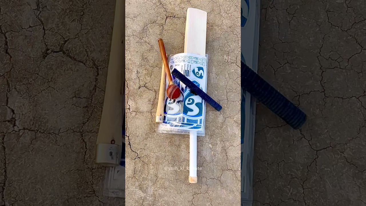 How To Apply Sticker on Cricket Bat 