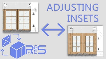 Realtime Custom Cabinetry System 24 (for Revit®) : ADJUSTING INSETS