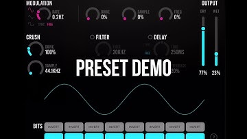 Bit Maestro - Preset Demo