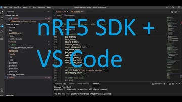nRF5 SDK Visual Studio Code Integration