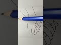 How to draw a perfect handtutorialviralshorts