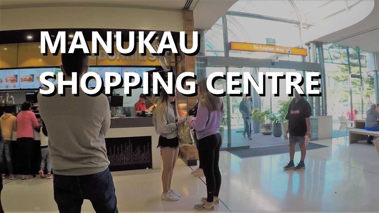 Auckland Shopping Mall Manukau Westfield Winter New Zealand I