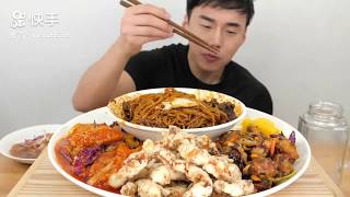 시크릿반반/ASMR Amazing  food  Eating Show Compilation # - /たこ/ปลาหมึก/Bạchtuộc/章鱼/Chinese Food