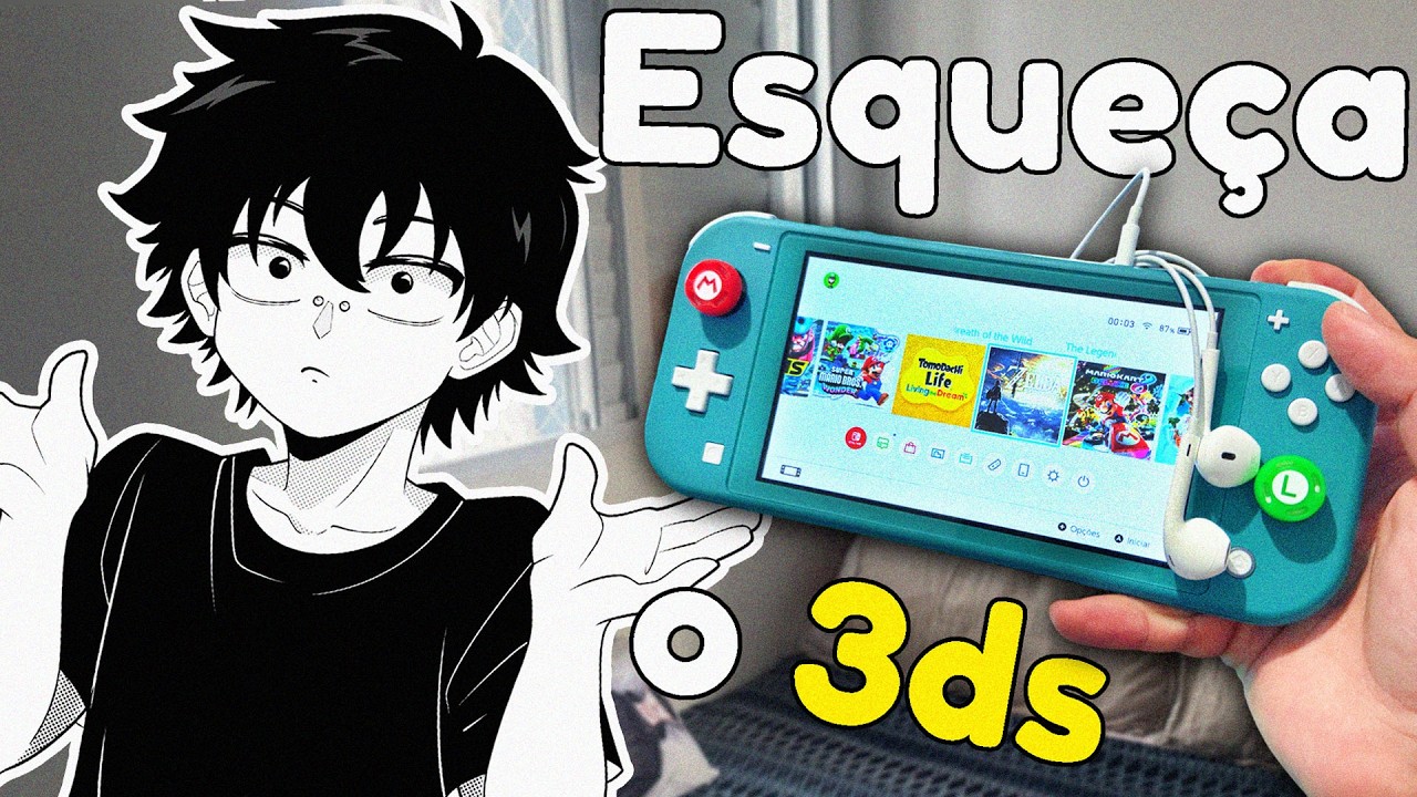 o SWITCH lite DESBLOQUEADO é o PORTATIL do momento..