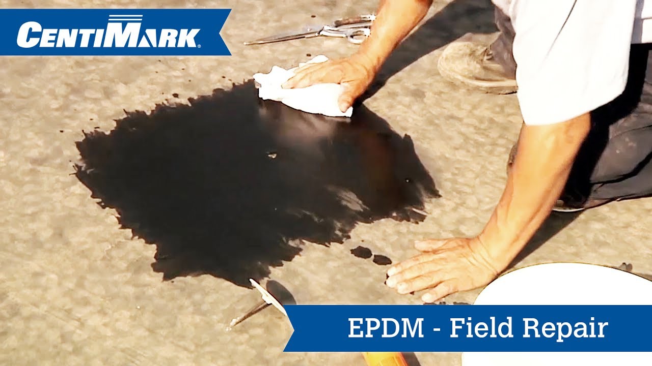 Fix R Epdm Spray EPDM Roof System Field Repair | EPDM Roofing | CentiMark - YouTube