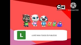 Cartoon Network Brasil - Clificação Indicativa Livre Cortos Do Talking Tom 2010 Fan-Made