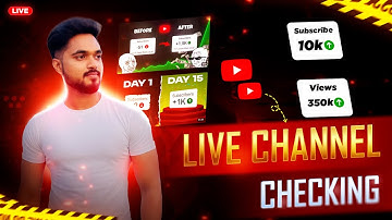 Get 1000+ Subscribe Free | Live Channel Checking And Free Promotion | Free Promotion Live