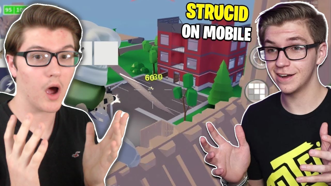 My Twin Brother Played Strucid MOBILE!