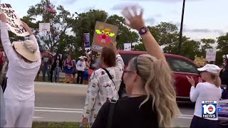 ‘No Kings’ protests begin in South Florida as part of nationwide anti-Trump demonstrations