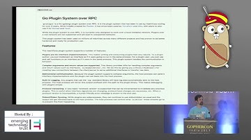Day 2 - 2. Ian Lewis - Getting Plugged in with Go Plugins