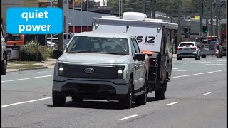 Can you tow electric with a Ford F-150 Lightning in Australia?