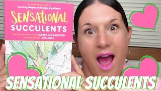 ADULT COLORING BOOKS | Sensational Succulents News