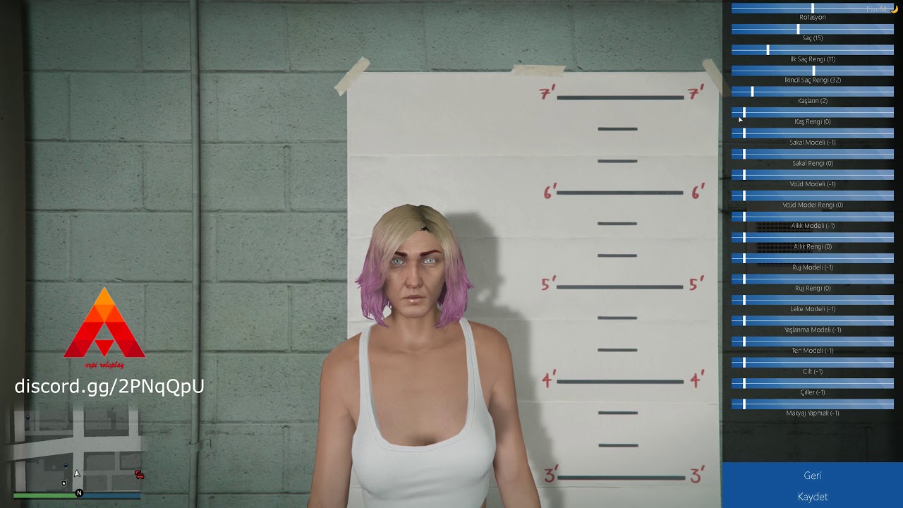 FiveM Character Creator [Arpi Sunucusu Karakter Oluşturma] - YouTube