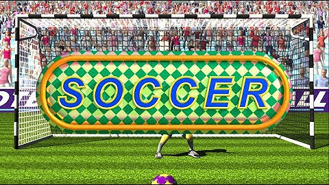Interactive sports game for  wall.  Interactive Soccer. Magicdynamics interactive software