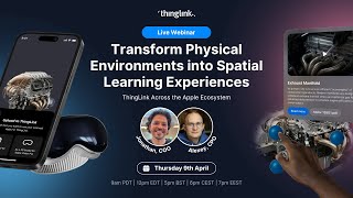 New Webinar! Transform Physical Environments in Spatial Learning Experiences 📱
