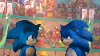 Ugly Sonic vs Sonic