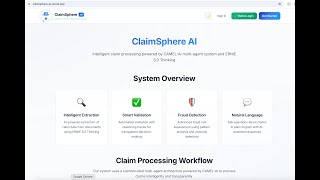 ClaimSphere AI - Automated Claim Processing Agent