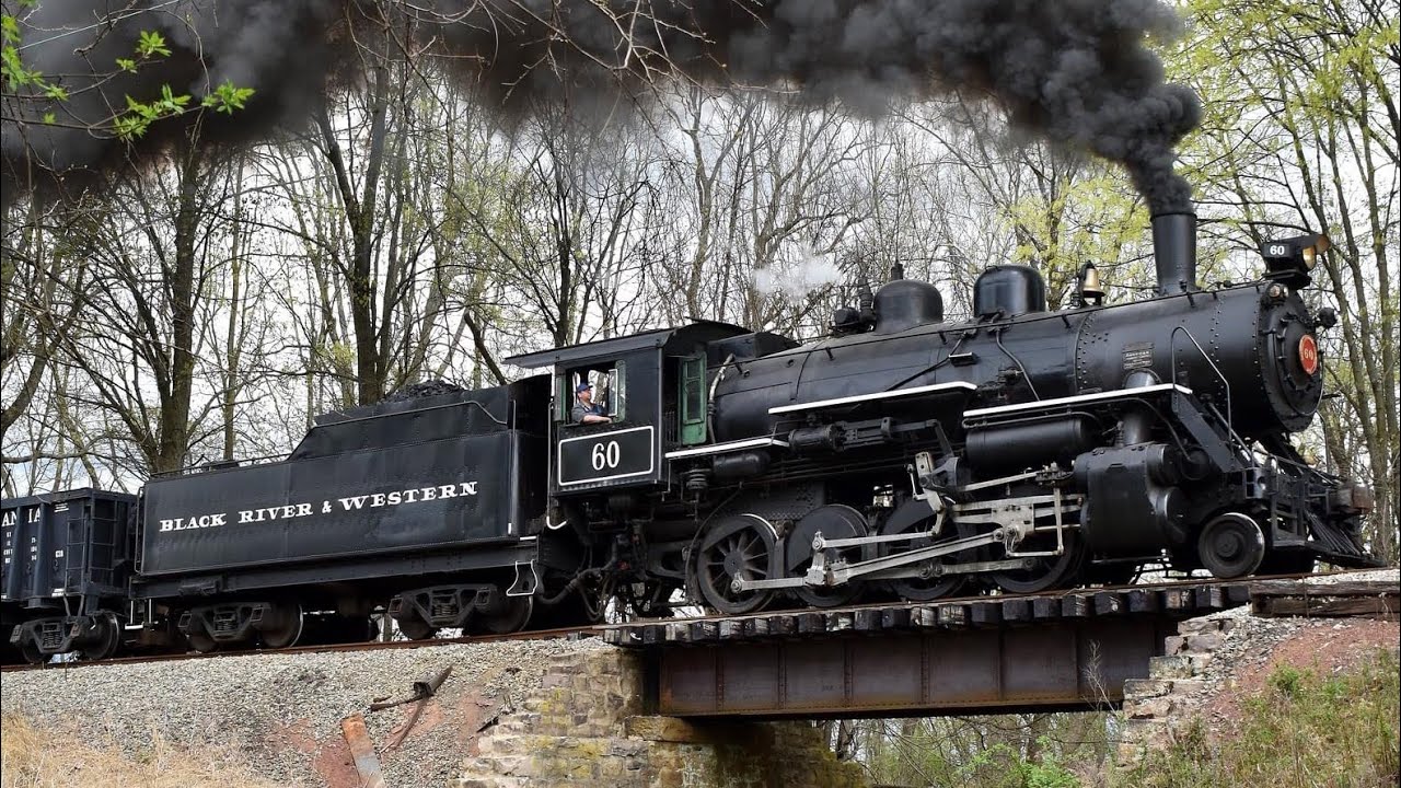 Black River & Western 60 on a photo charter back in April of 2023