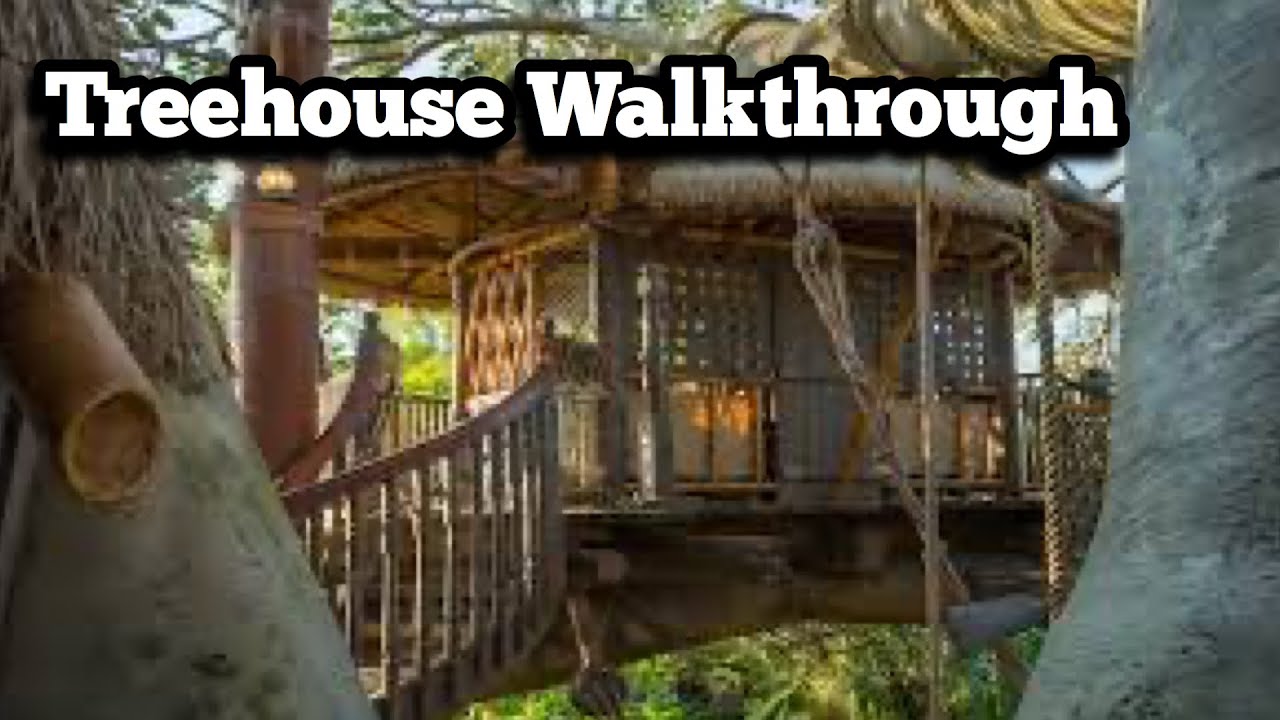 Swiss Family Treehouse Walkthrough | Walt Disney World | Magic Kingdom ...