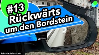 #13 Reverse around the curb - driving school point by Fahrschule Punkt 44,454 views 8 months ago 5 minutes, 15 seconds