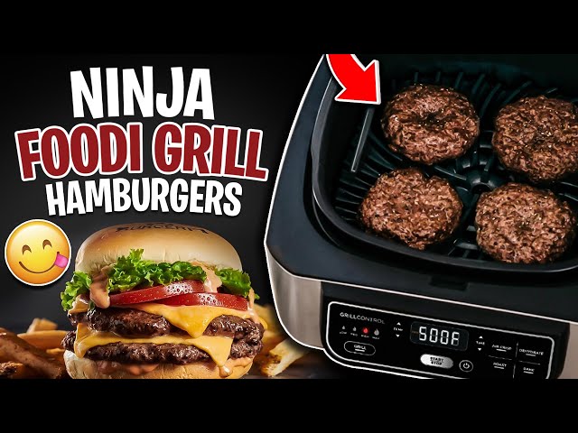 Ninja Foodi Grilled BLT Burgers 
