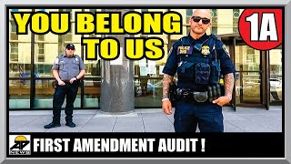 HOW TO ESCAPE A FEDERAL SECURITY TRAP !! U.S. COURTHOUSE - First Amendment Audit - Amagansett Press