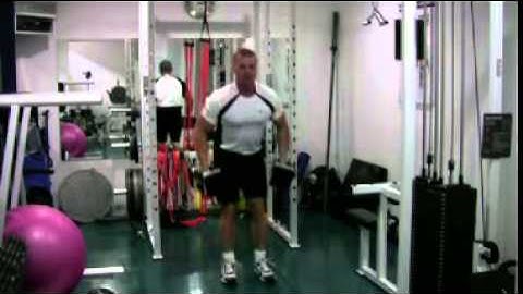 Dumbbell Burpee Snatch with Push-Up